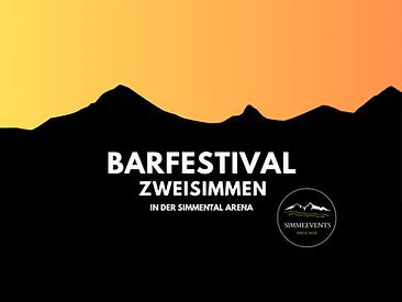 Barfestival Zweisimmen