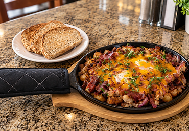 Cowboy skillet at Pineapple Grill
