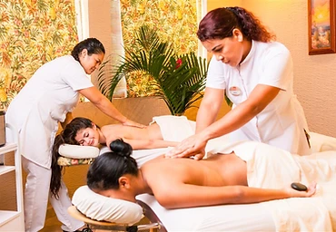 Massage therapy at La Pina Spa
