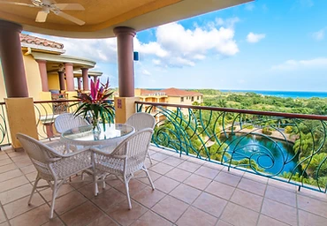 Two-Bedroom Suite patio with ocean view