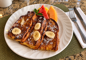Bailey's French toast at Pineapple Grill