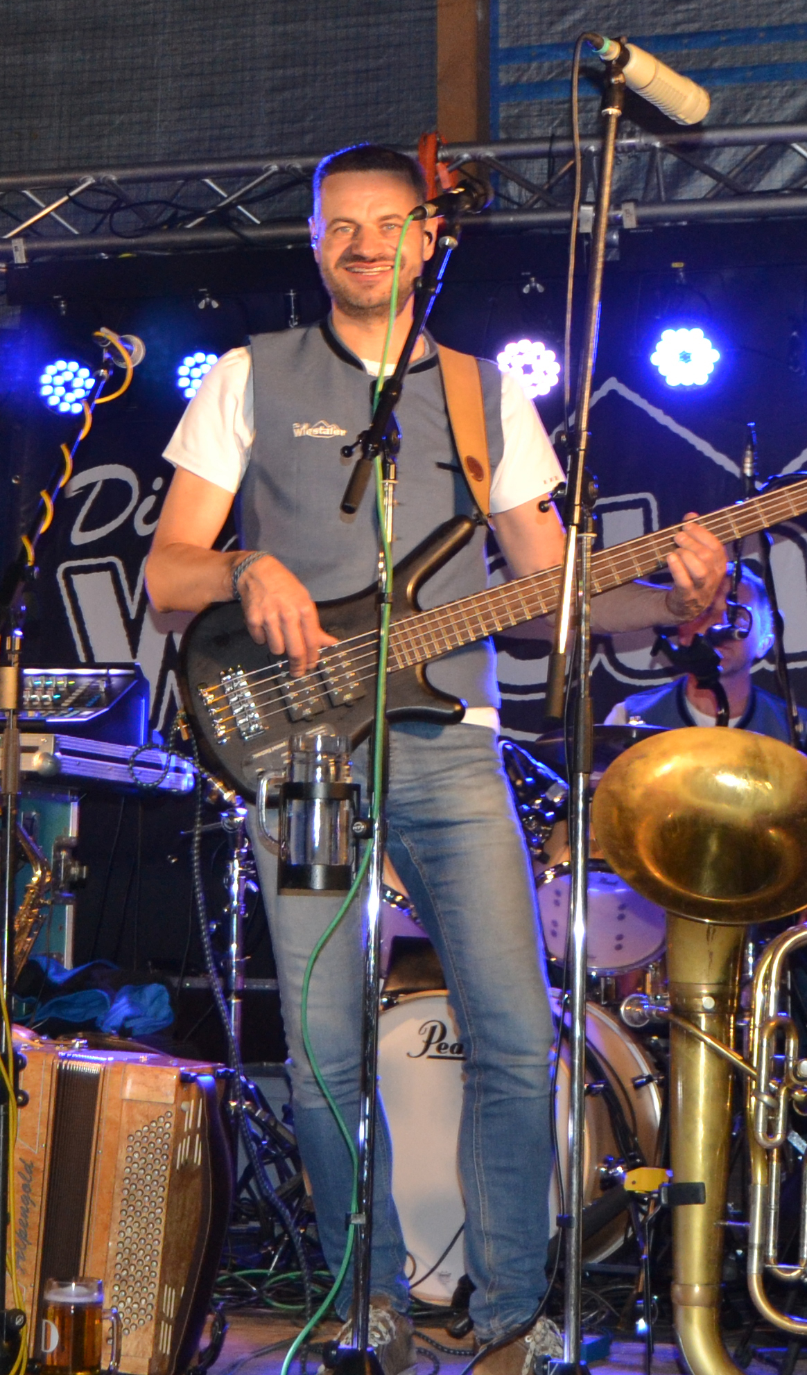 Sepp am E-Bass