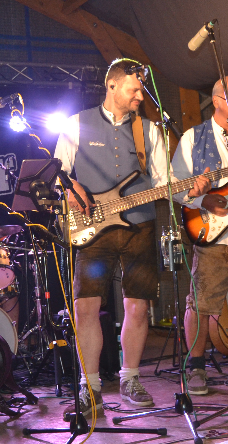Sepp am E-Bass