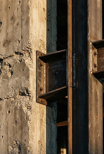 تفاصيل إنشائية من الخرسانة والفولاذ