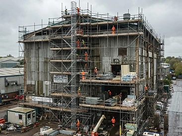Industrial Scaffolding across Leicester and the East Midlands