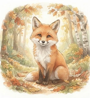 Portrait of Finn the Fox