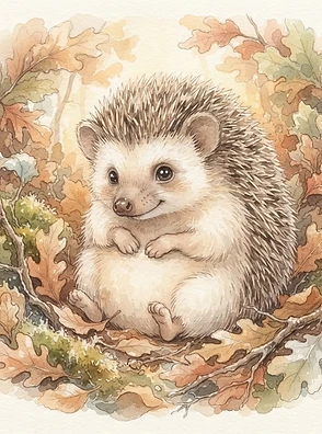 Portrait of Hettie the Hedgehog