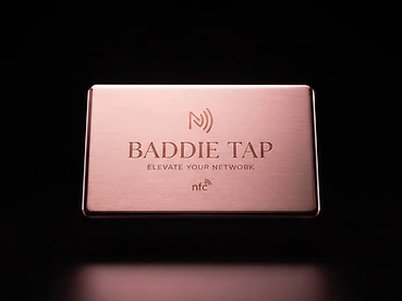 Rose Gold NFC card