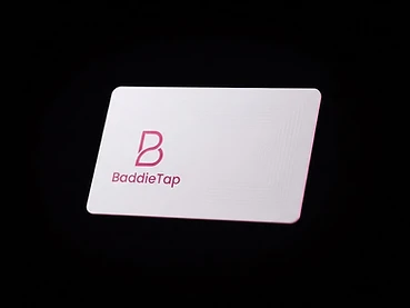 Clean White NFC card