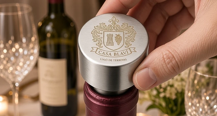 The Metallic Casa Blaví Bottle Cap