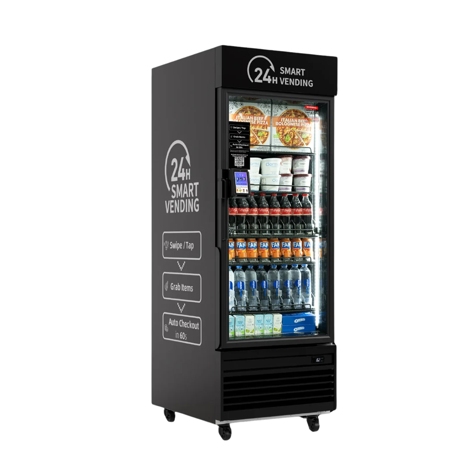 HaHa Freezer Unit AI Smart Cooler for frozen products in Chicagoland businesses
