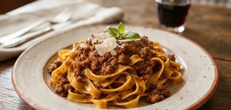Tagliatelle al Ragù