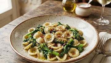 Orecchiette con le Cime di Rapa