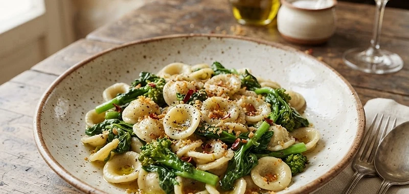 Orecchiette con le Cime di Rapa