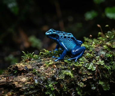 Dyeing Poison Dart Frog
