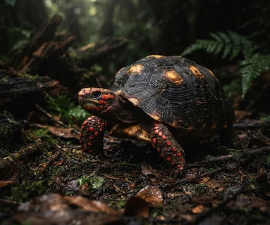 Red-Footed Tortoise