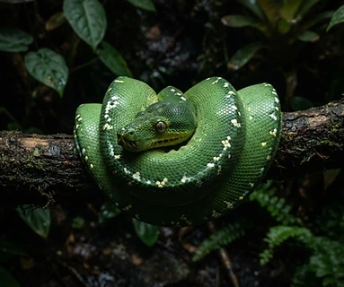 Green Tree Python