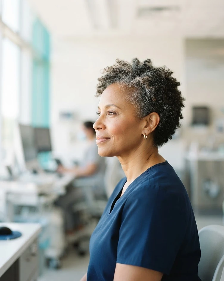 A clinical research participant