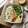 Lemon herb chicken bowls