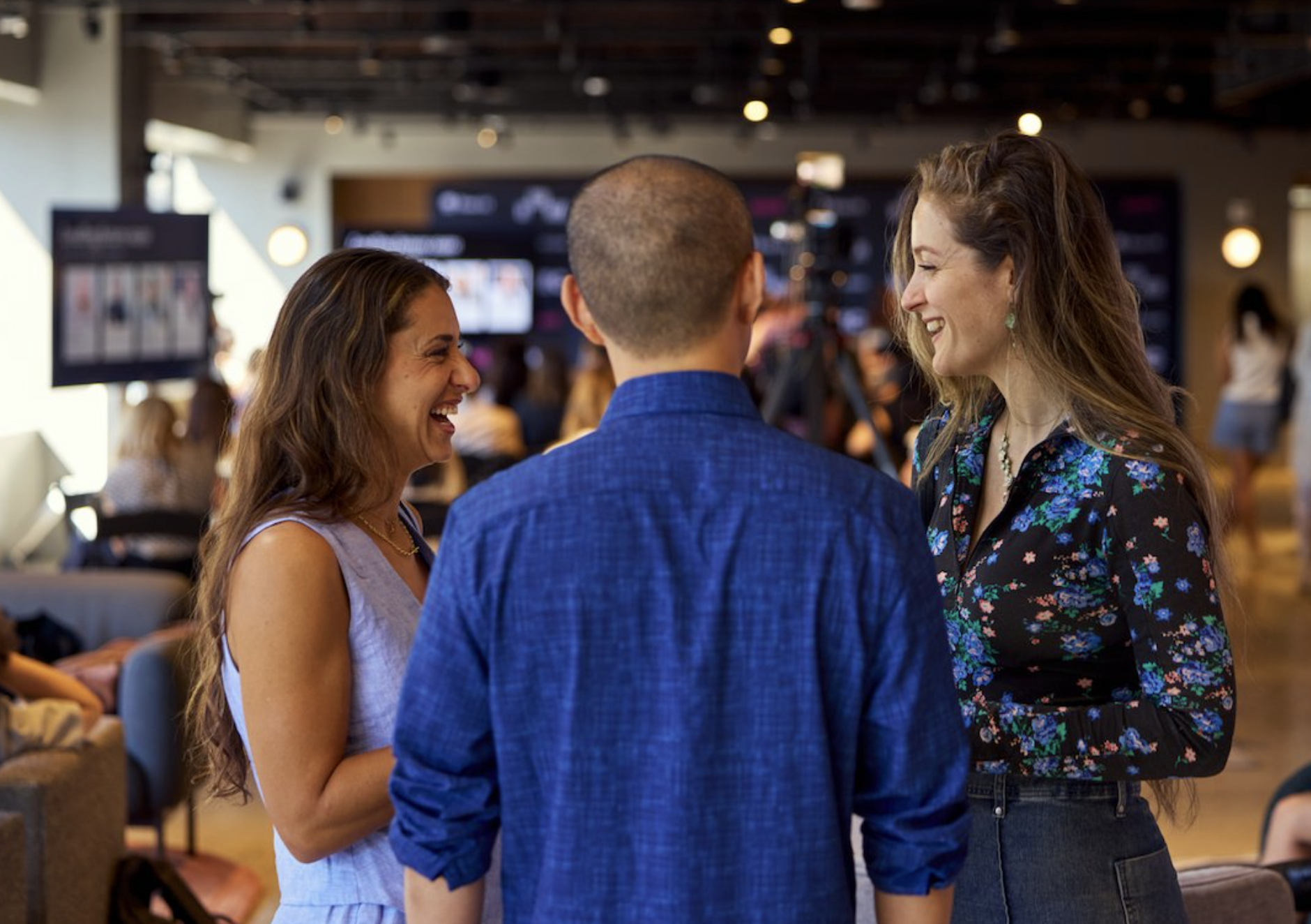 Founders and coaches networking at a Zant event