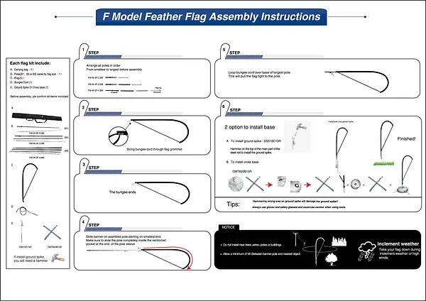 Feather Flag Assembly