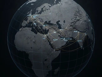 Mappa della sede EDILUX a Muros, Sassari