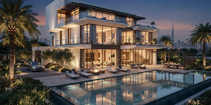 Villa ristrutturata in Sardegna con finiture contemporanee