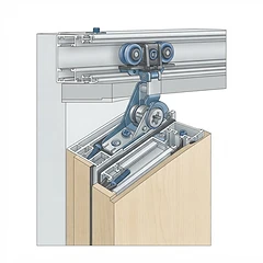 Puerta plegable