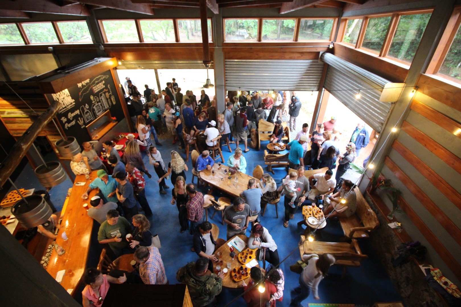 Packed Taproom
