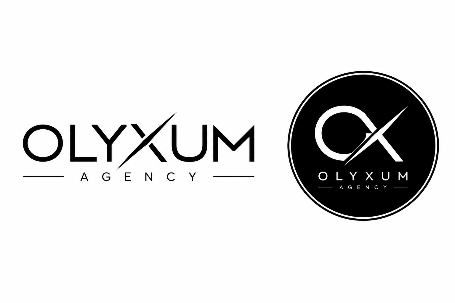 Logo OLYXUM AGENCY, agence de création de sites internet