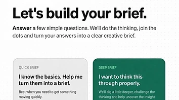 HARPP-style briefing tool homepage rebranded for MERIDIAN