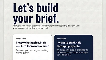 HARPP-style briefing tool homepage rebranded for AXIOM
