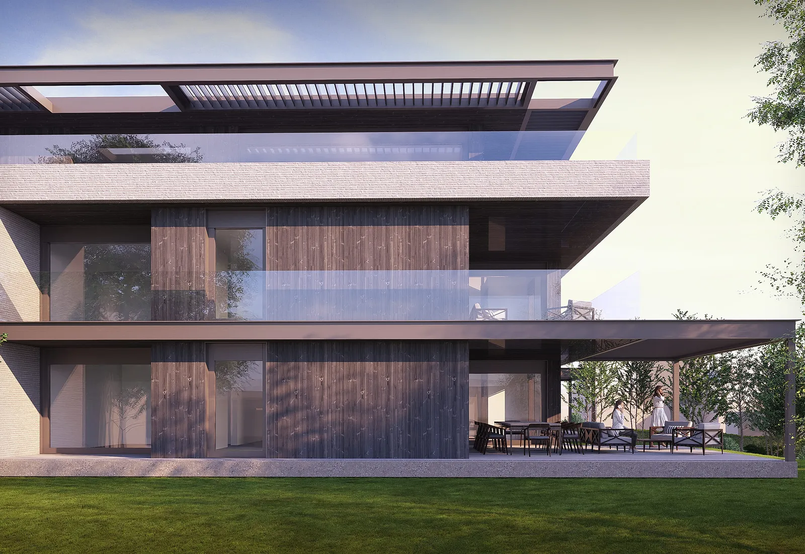 OAKS GROUP — architecture résidentielle contemporaine à Genève