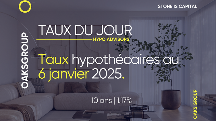 OAKS GROUP SA | Image Tassi ipotecari al 6 gennaio 2025 – Offerte competitive di Hypo Advisors OAKS GROUP SA | Image Tassi ipotecari al 6 gennaio 2025 – Offerte competitive di Hypo Advisors
