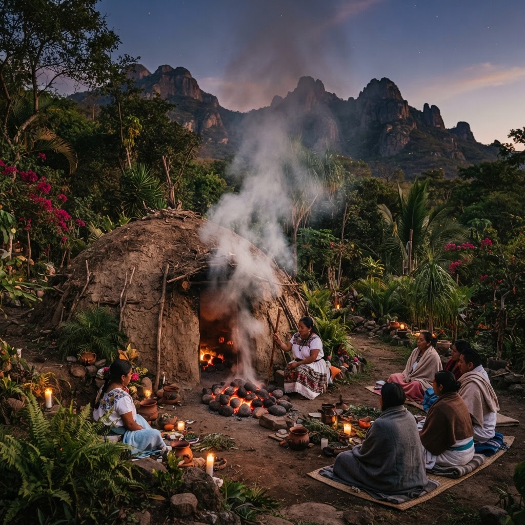 Temazcal en Tepoztlán