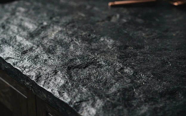 Leathered granite is back