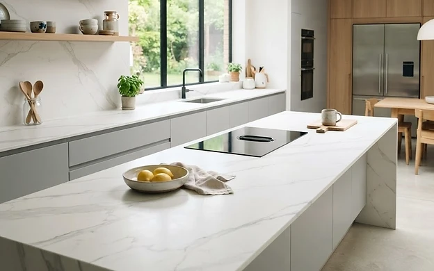 Porcelain slabs are going big
