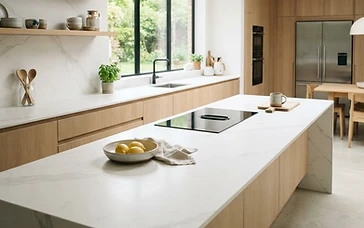 Porcelain slabs are going big