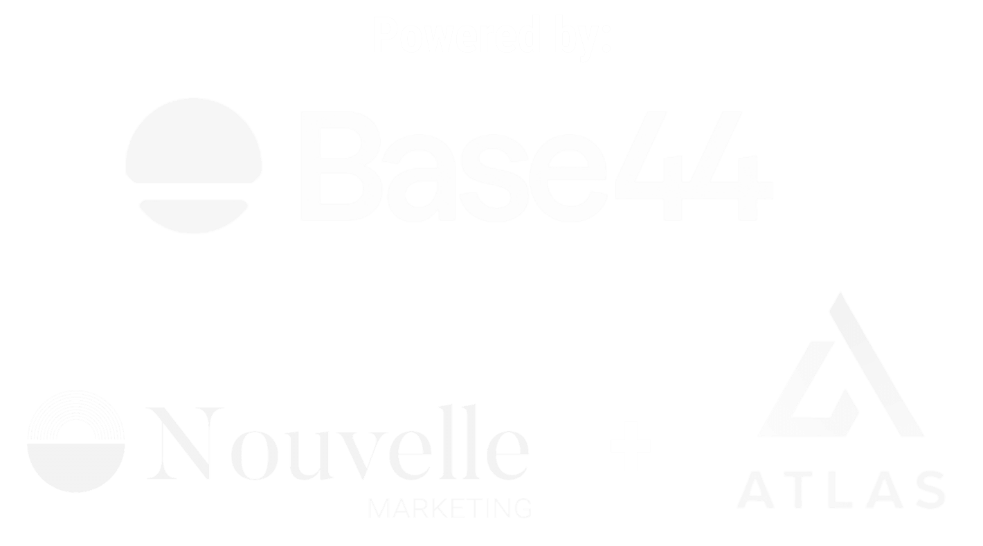 Powered by Base44, Nouvelle Marketing, and Atlas