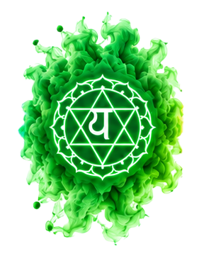 HEART chakra — GREEN colour energy