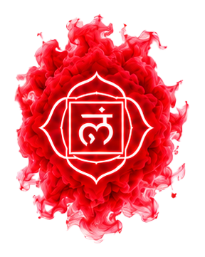 ROOT chakra — RED colour energy