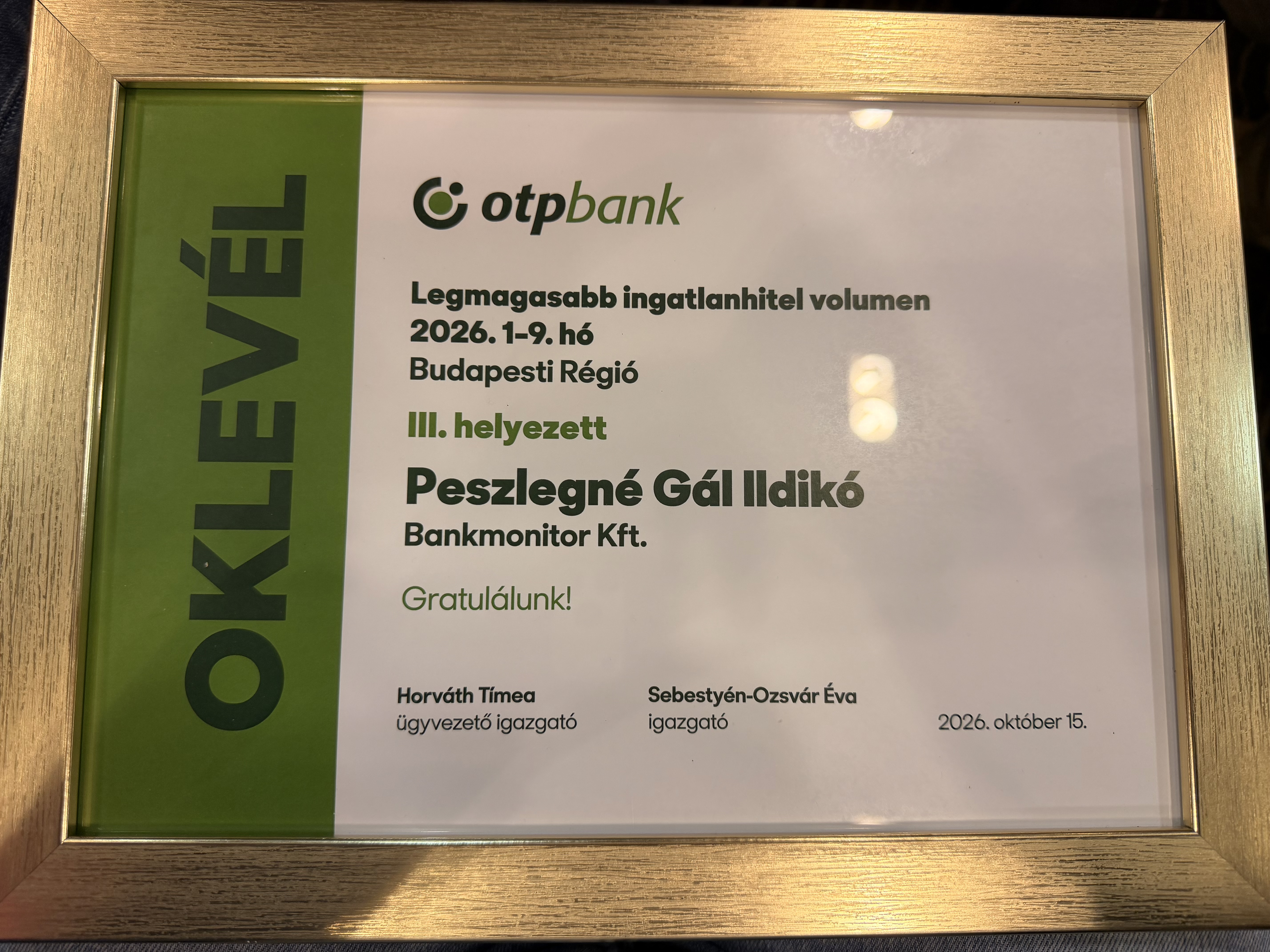 OTP Bank – III. hely