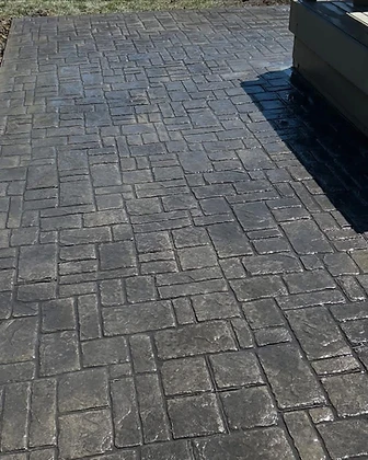 Stamped Concrete Patio