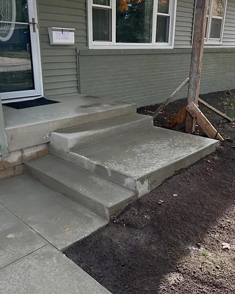 Front Entry Steps & Walkway