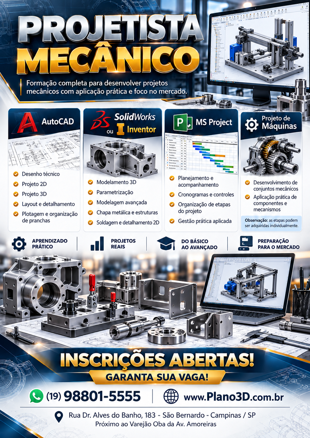 Projetista Mecânico