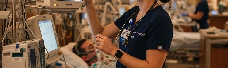 Nurses providing high-quality bedside care.