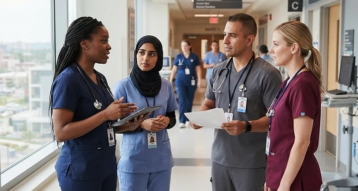 Nurses leading change through collective action.