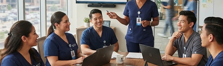 Empowering teams through effective nurse leadership.
