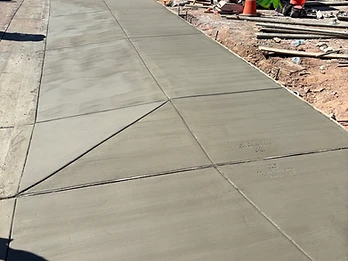 Concrete Sidewalk Installation — 1 of 4