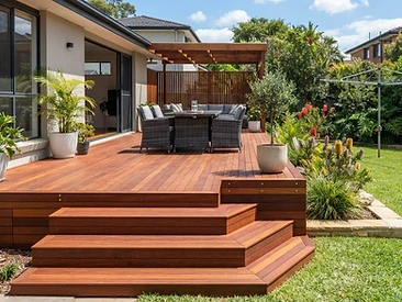 Merbau Timber Deck in Piara Waters
